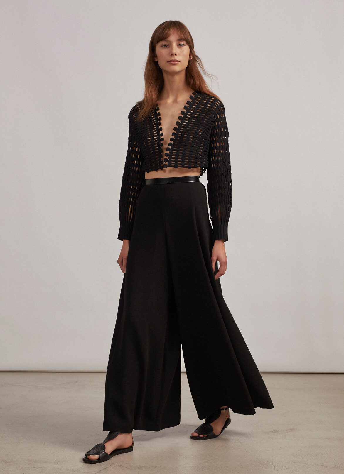 Trousers ALAÏA BLACK TROUSERS
